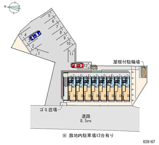裾野市石脇 月極駐車場